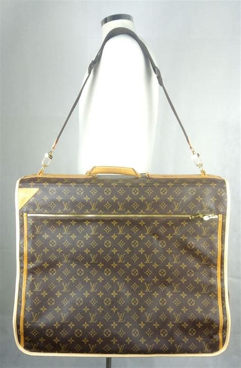 authentic vintage louis vuitton garment luggage bag